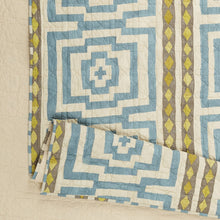 Load image into Gallery viewer, Sky Blue Hypnotic Quilt Set by Justina Blakeney®
