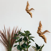 Load image into Gallery viewer, Brass Egret Wall Hanging Set by Justina Blakeney®