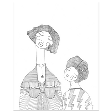 Load image into Gallery viewer, Mama &amp; Me Art Print by Justina Blakeney®
